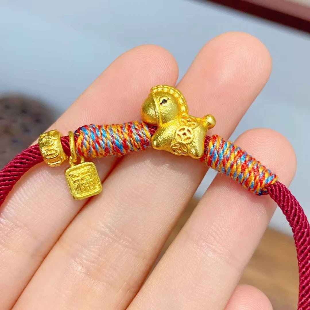 馬上福到馬年紅繩限定福到瑞到手繩：圖片 4