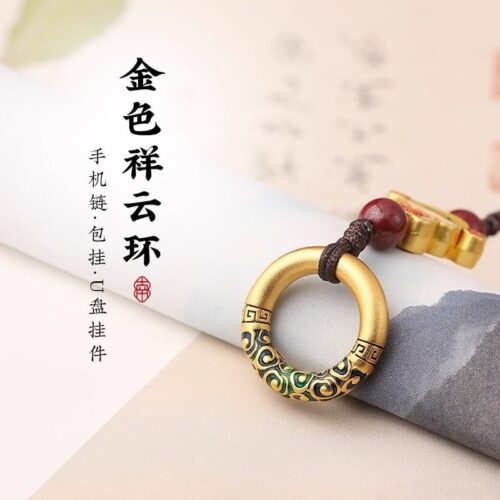小福神福神爺吊墜女手機掛繩汽車鑰匙扣：圖片 3