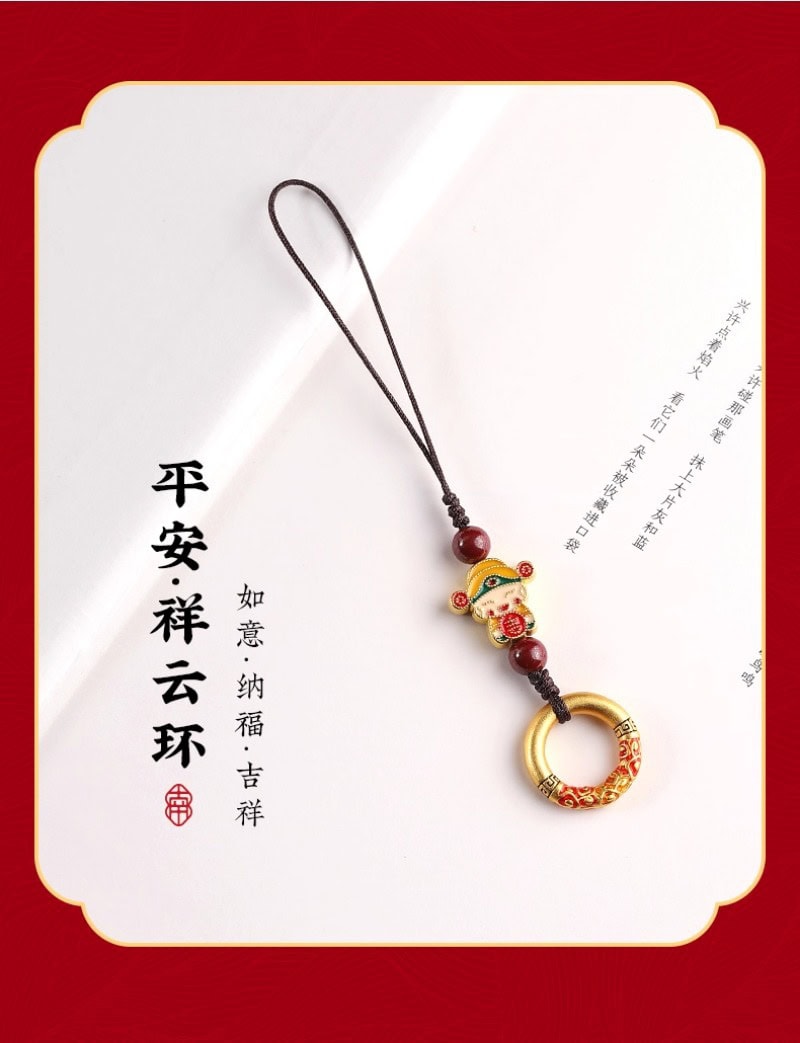 福神爺吊墜 包包搭配日常展示