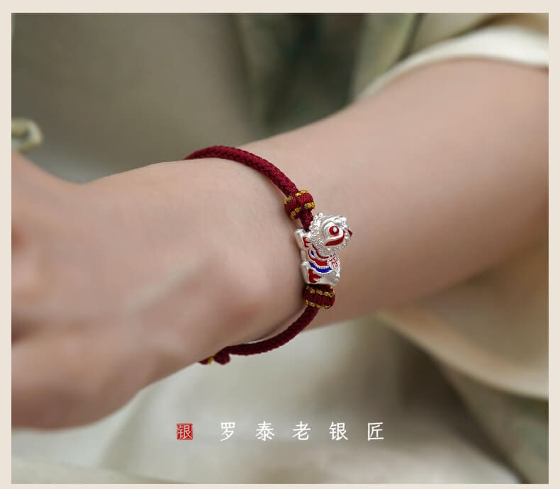 《小醒獅》紅手繩 訂單成品展示