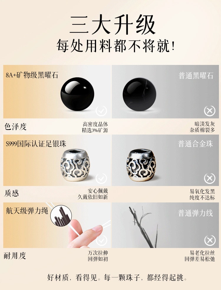 雙重補水水晶手鏈 整體質感