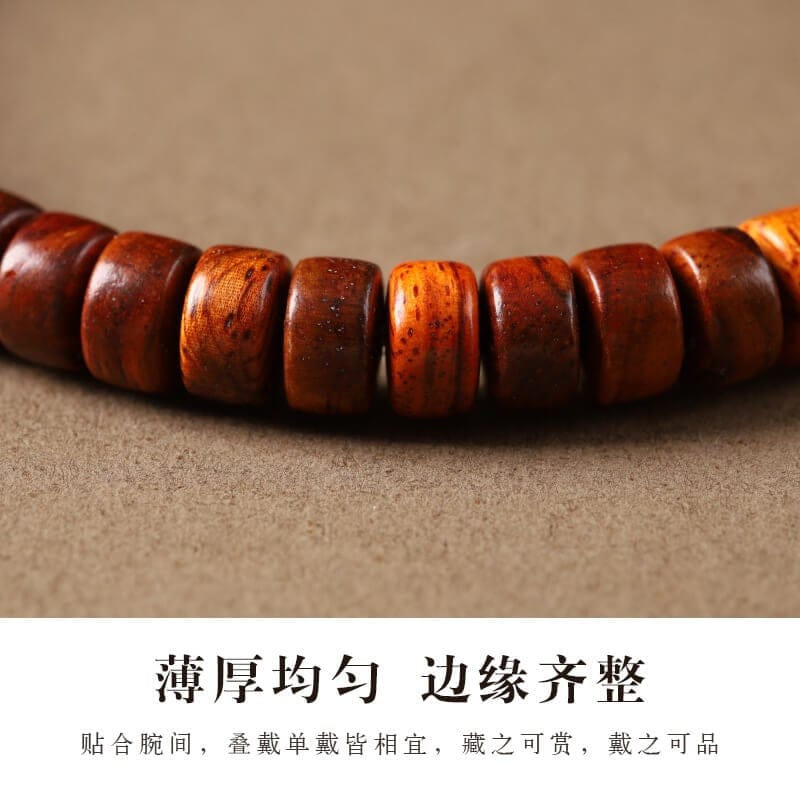 百搭極簡款單圈新中式木質手串：圖片 2