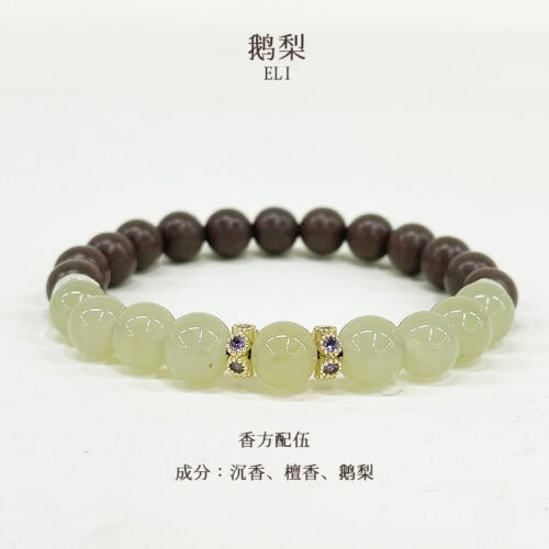 香凝天然藥材古法炮製合香珠藥珠手串：圖片 4