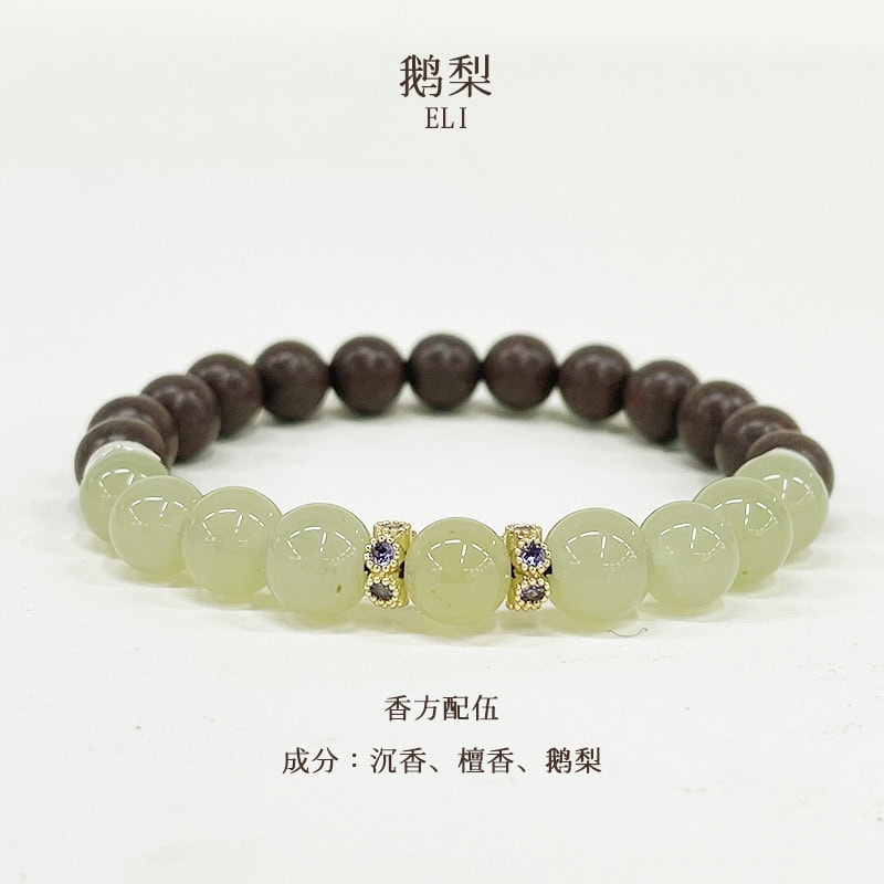 香凝天然藥材古法炮製合香珠藥珠手串：圖片 4