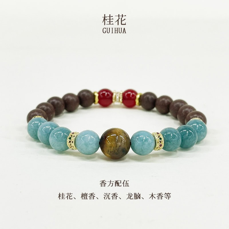 星朝桂花合香珠手串天然炮製手串：圖片 4