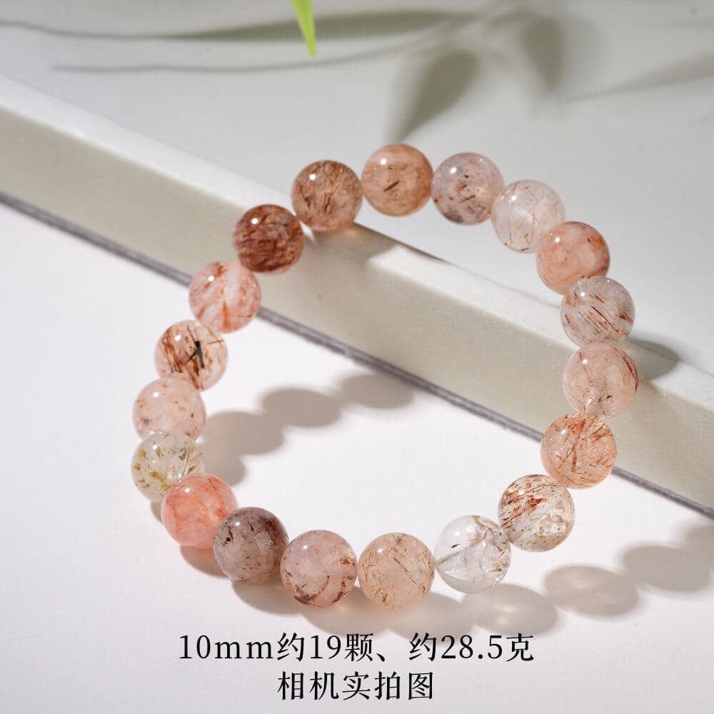 黑金超七水晶手鏈高級感簡約水晶手串：圖片 4