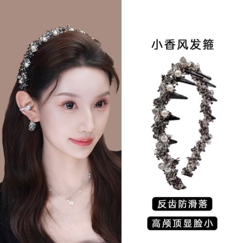 千金小香風高顱頂洗臉化妝專用頭箍
