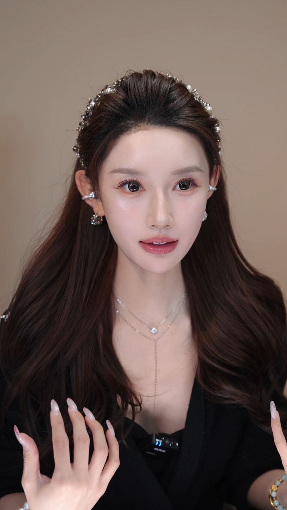 千金小香風高顱頂洗臉化妝專用頭箍