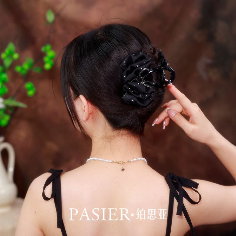 路易斯髮夾巴黎王妃抓夾輕奢百搭顯髮量鯊魚夾：圖片 3