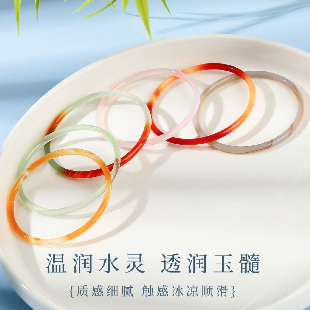天然瑪瑙叮當镯古風禁步手環：圖片 2