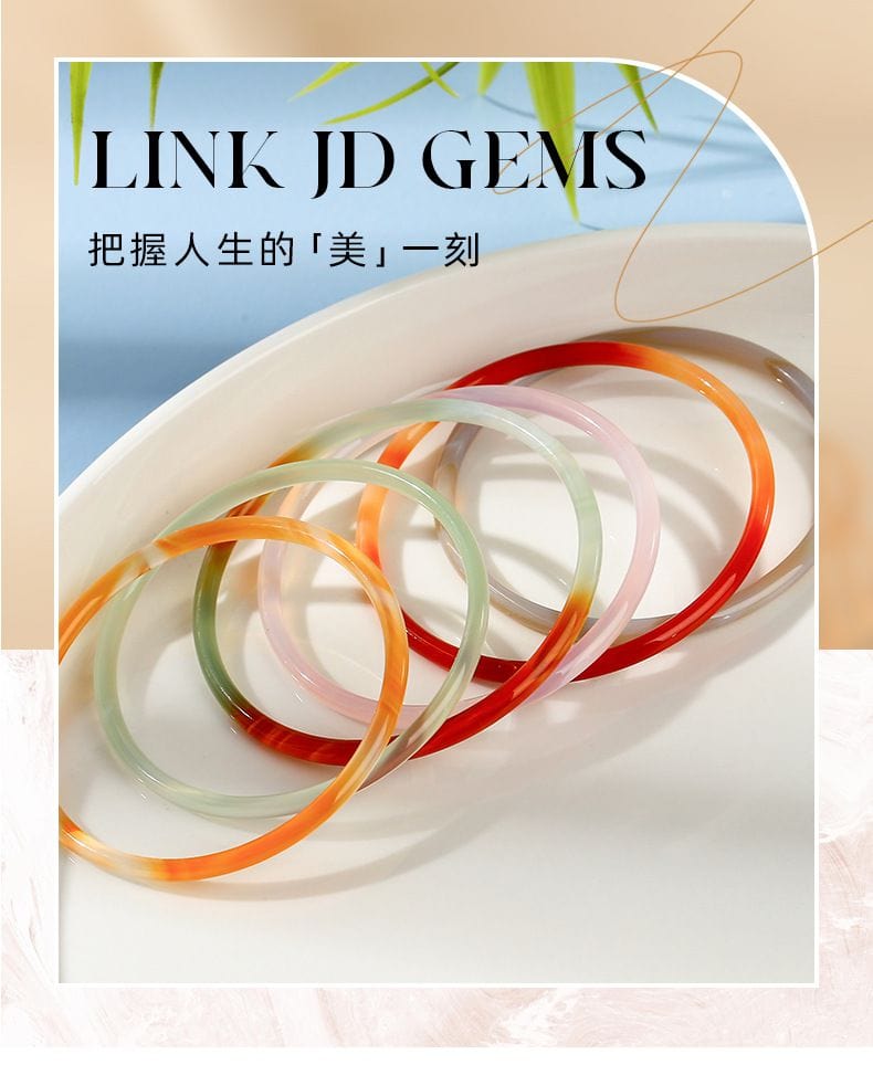 天然瑪瑙叮當镯古風禁步手環