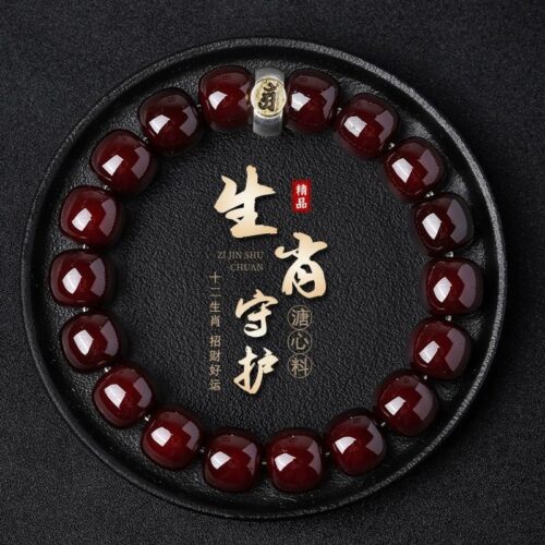 菩提手串男士十二生肖单圈文玩菩提子佛珠
