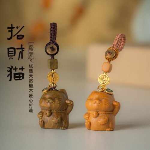 可愛貓汽車鑰匙扣創意禮物包鑰匙挂件