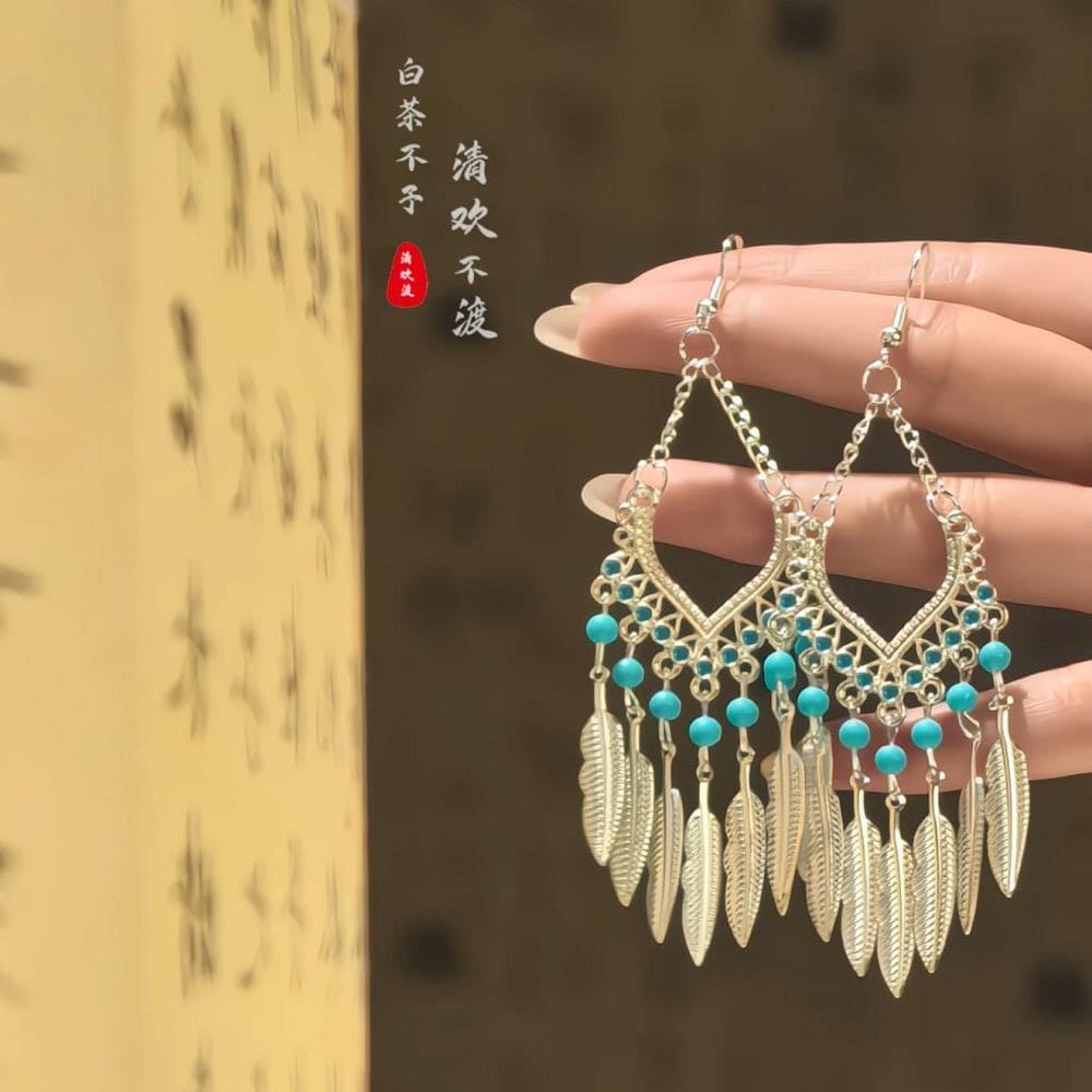 波西米亞異域風民族風旗袍漢服耳飾