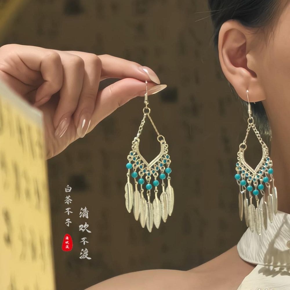 波西米亞異域風民族風旗袍漢服耳飾