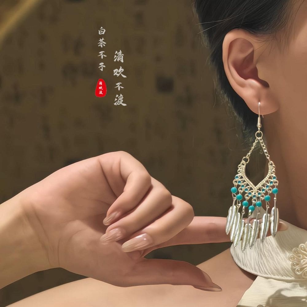 波西米亞異域風民族風旗袍漢服耳飾