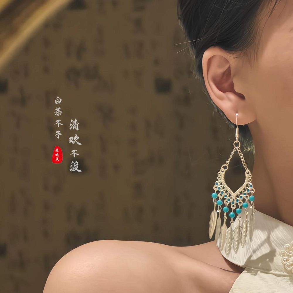 波西米亞異域風民族風旗袍漢服耳飾