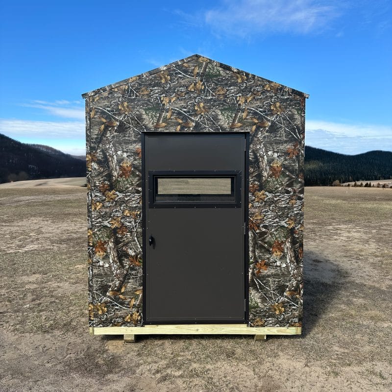 33" x 63" Hunting Blind Door for Wildlife Observation.