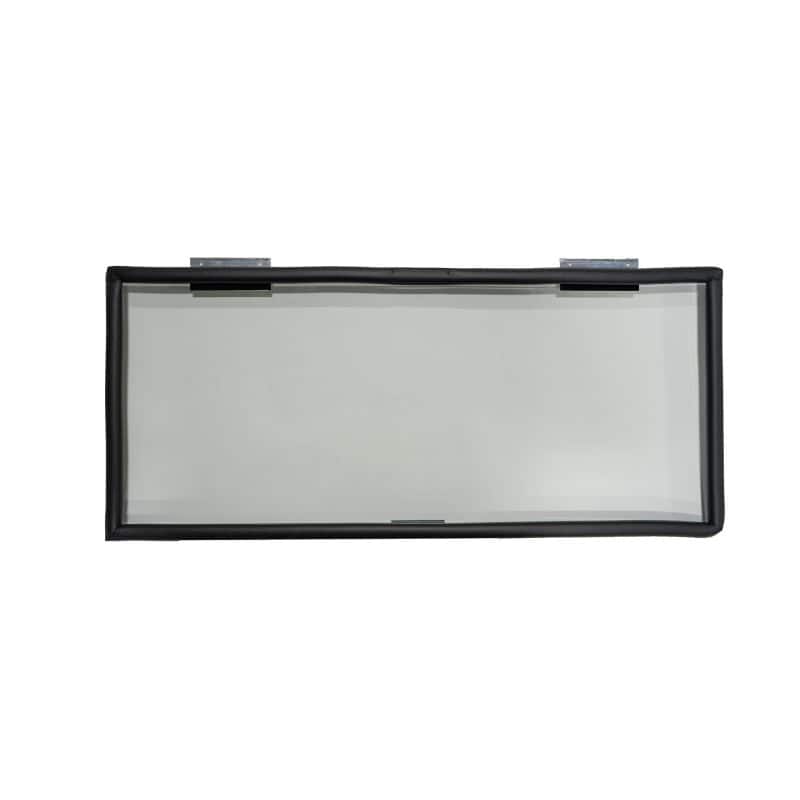 Glass hinge blind window for versatile light control and privacy. Perfect for modern home and outdoo.