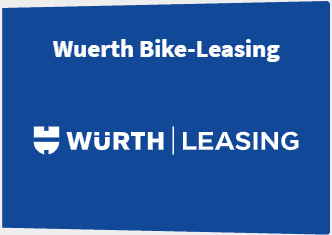 Wuerth Bike-Leasing Logo in Augsburg, Fahrrad-Leasing Angebot.