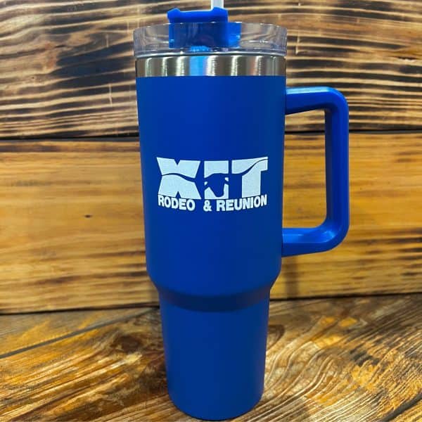 Blue XIT Classic Straw Cup