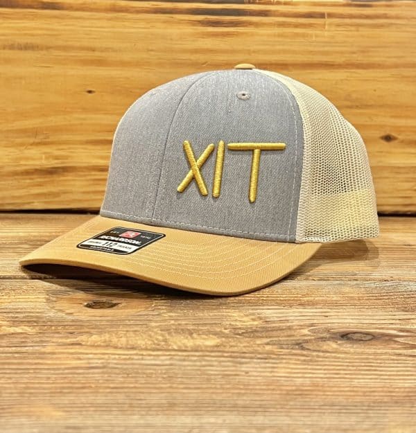XIT Brand Amber Gold Cap