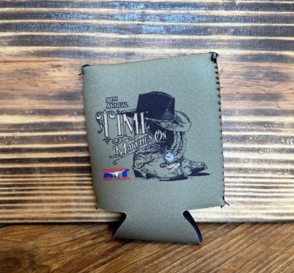 Time Marches On Magnetic Koozie