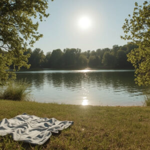 Ein Sommertag am FKK-Baggersee