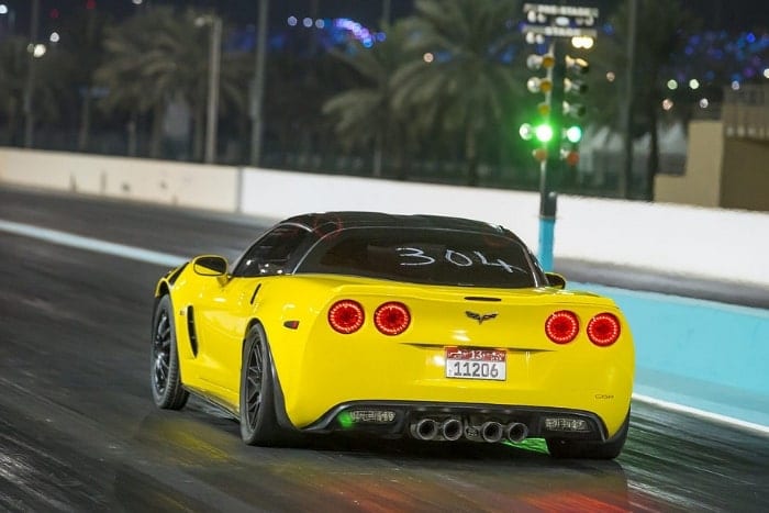 car race Yas Island Car Racing