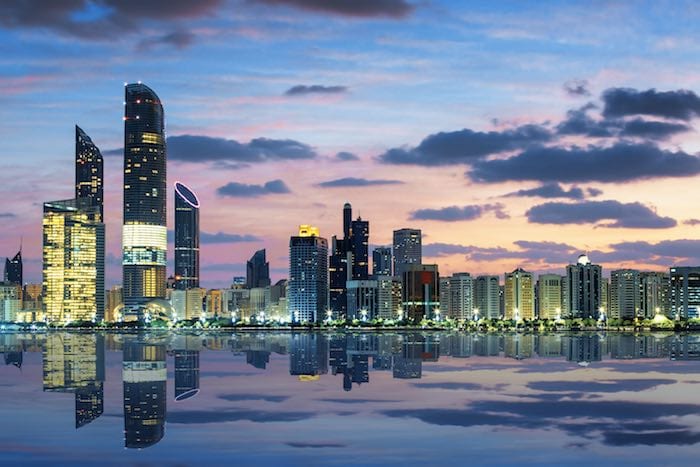 abu dhabi skyline