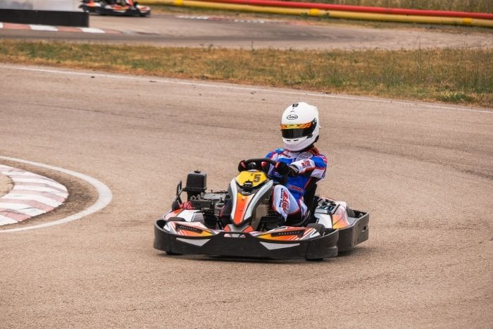 Outdoor karting at Al Forsan International Sports Resort