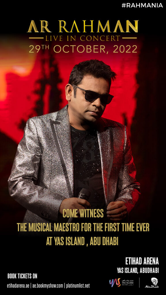 A.R. Rahman Live in Concert Etihad Arena