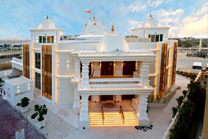 Hindu temple in Dubai