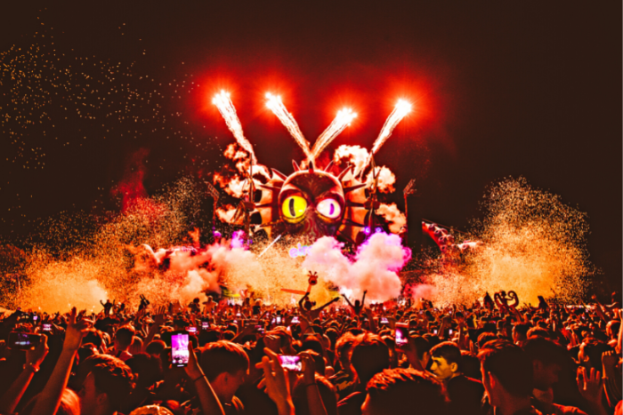 Idris Elba at Elrow XXL Dubai 2023