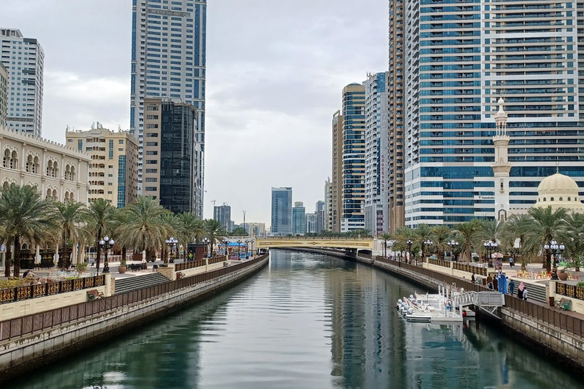 Sharjah sjyline Islamic New Year four day weekend
