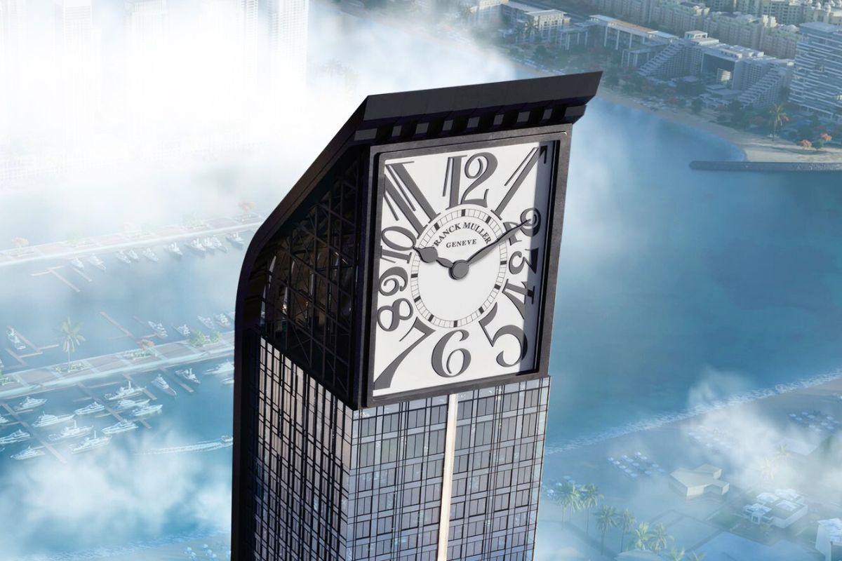 Franck Muller Aeternitas Tower, franck muller, franck muller dubai, franck muller dubai tower, dubai new tower, franck muller dubai