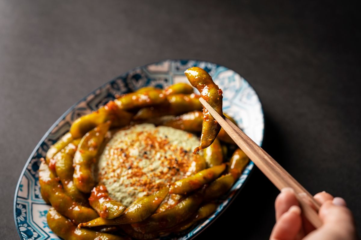 Spiced Edamame from Demon Duck