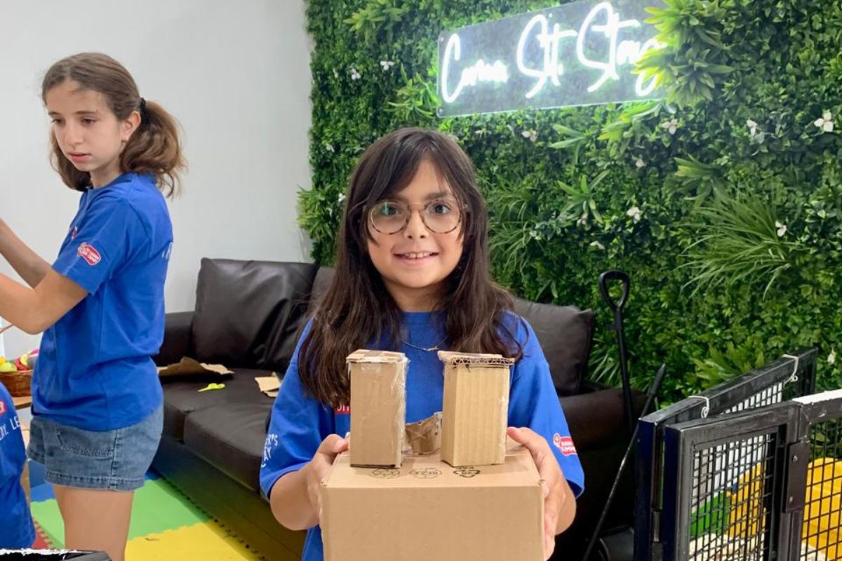 The Petshop Summer camp Bark'n'learn featuring one of the students