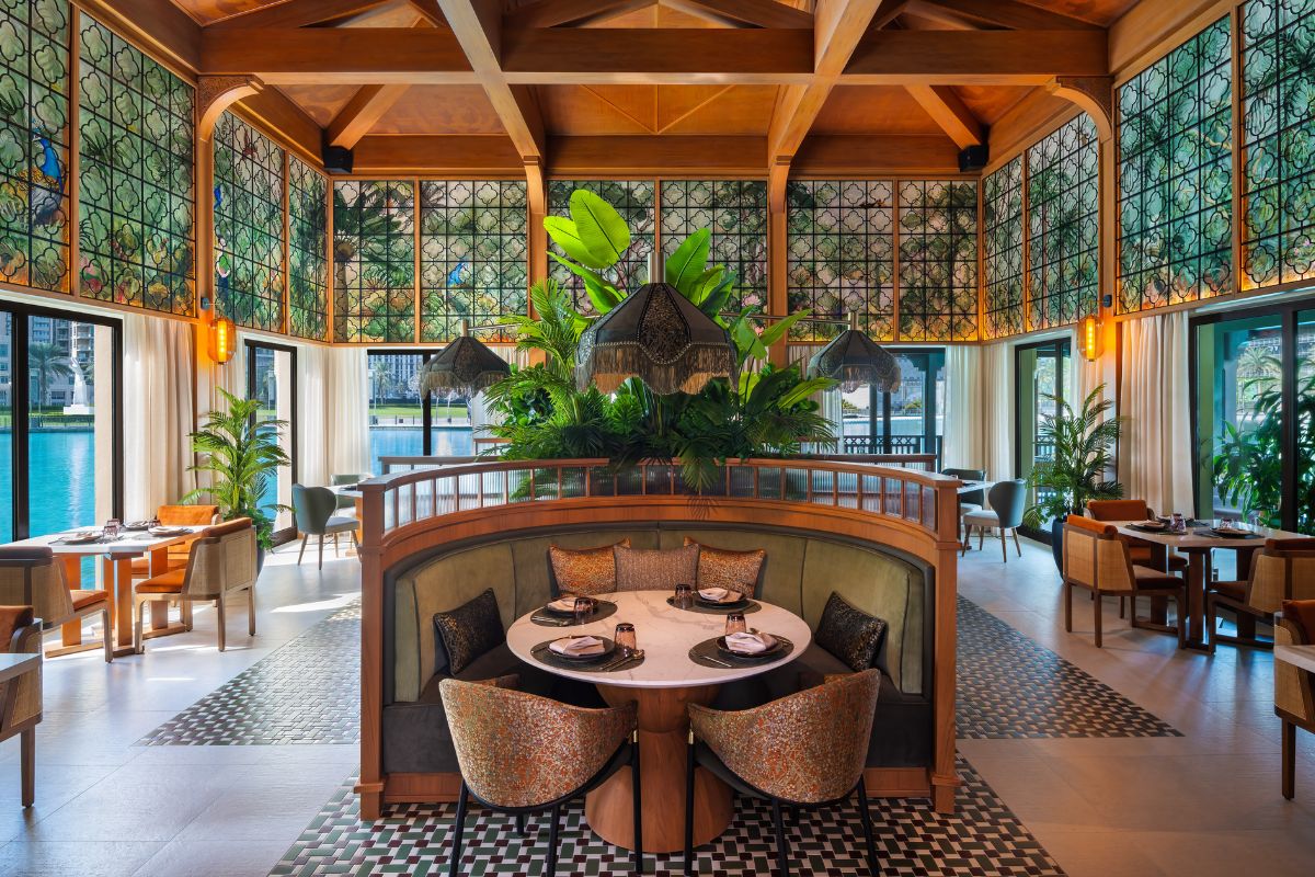 Thiptara interior dining area