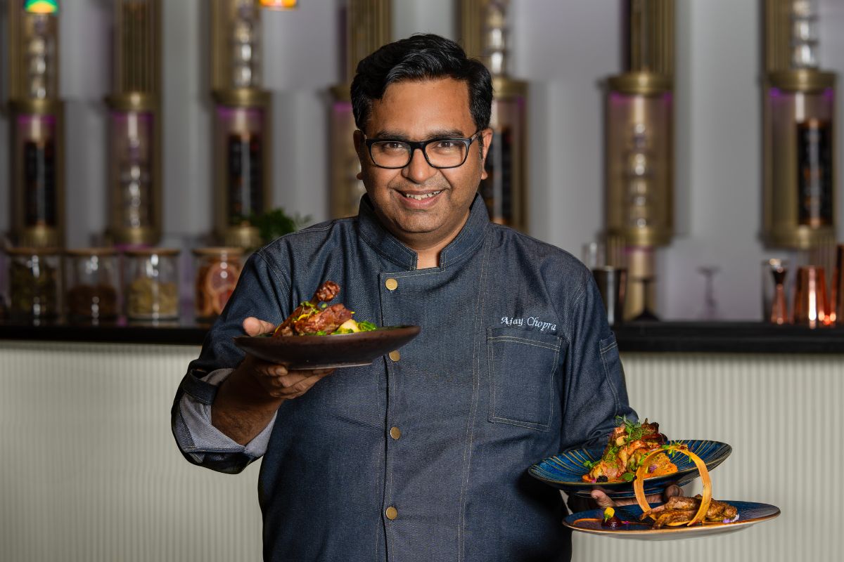 Chef Ajay Chopra at Indikaya, Shangri-La Dubai