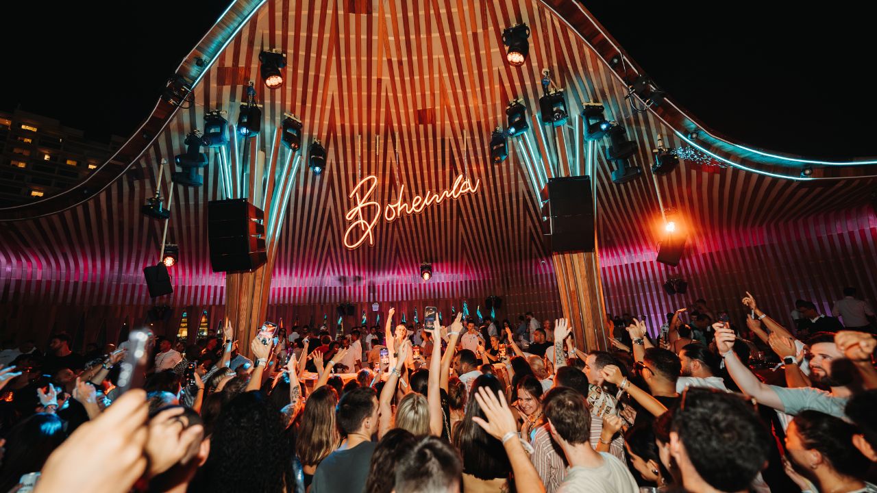 dj performs at bohemia