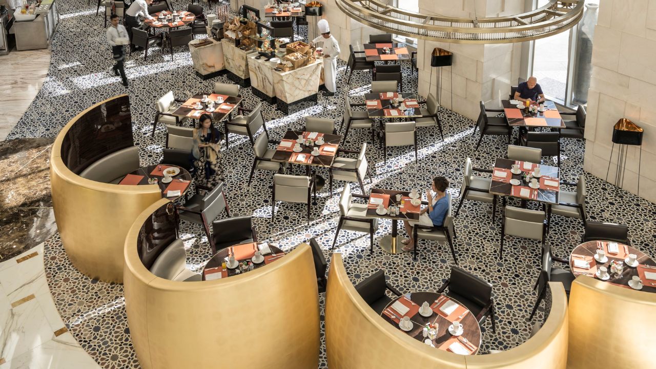 shang ri la dubai dunes cafe easter