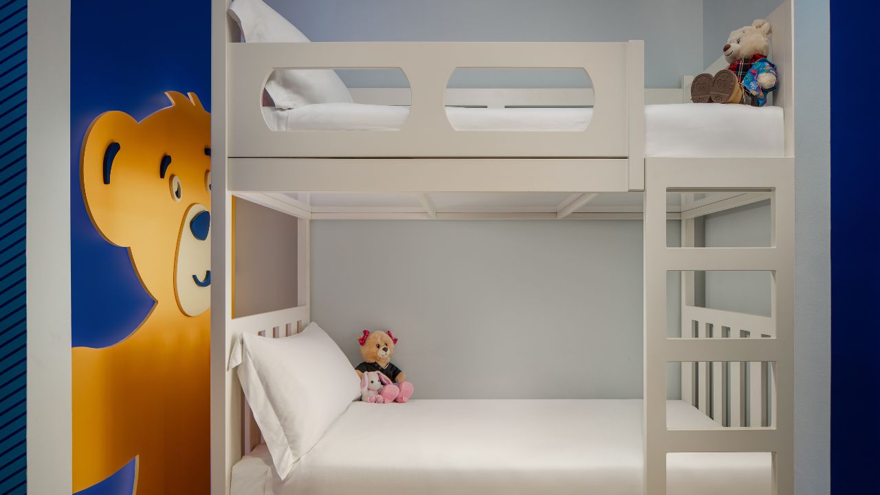 Centara Mirage Beach Resort Dubai build a bear inspired rooms
