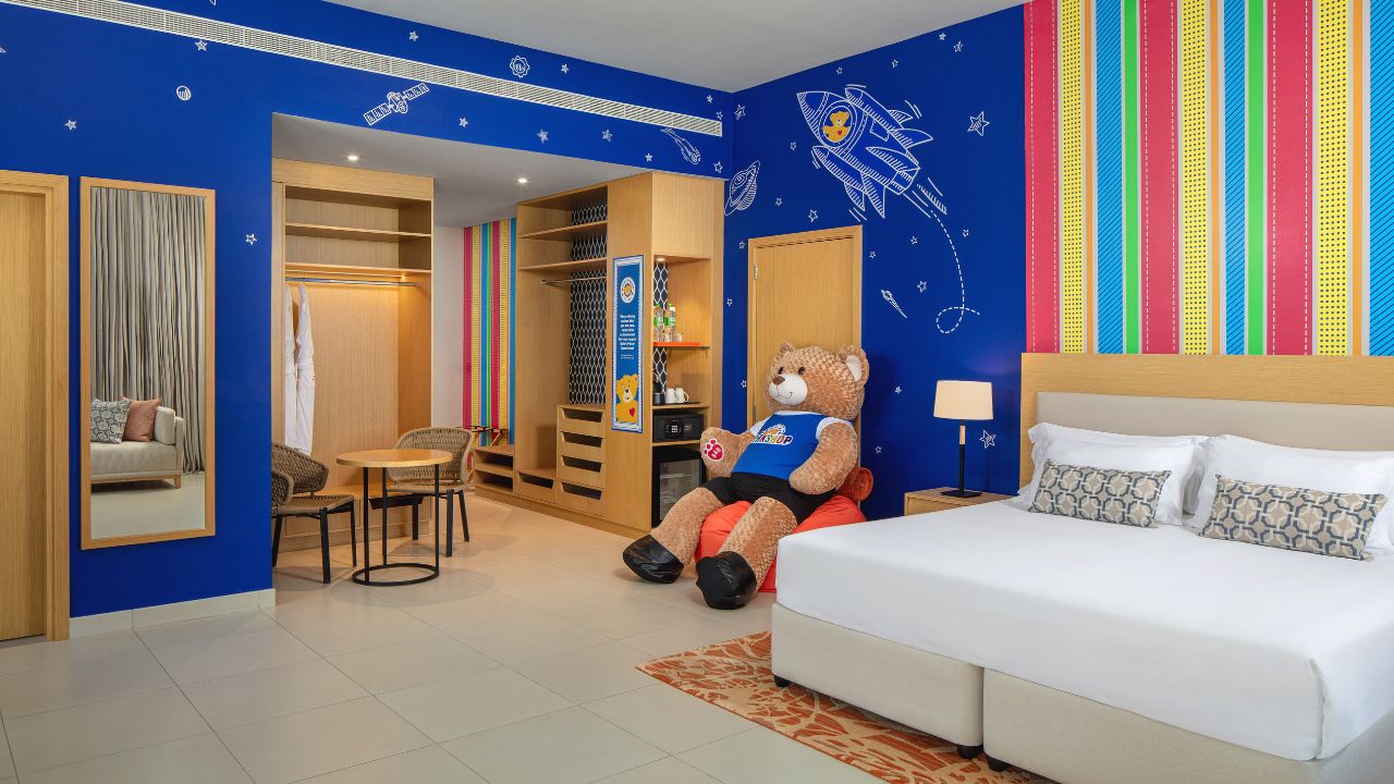 Centara Mirage Beach Resort Dubai build a bear inspired rooms