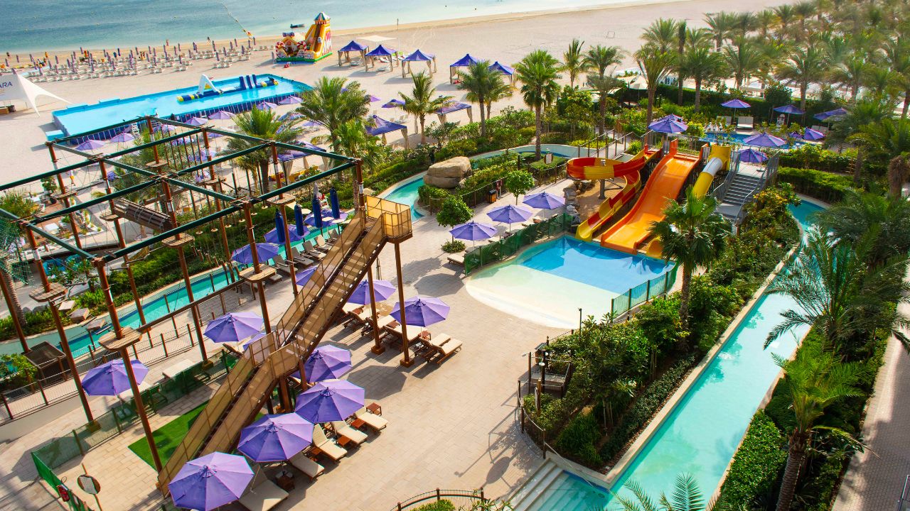 Centara Mirage Beach Resort Dubai water park