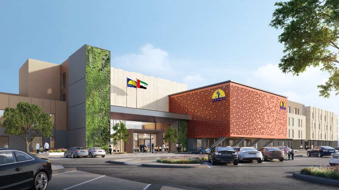 Modern Horizon English School in Dubai Town Square.