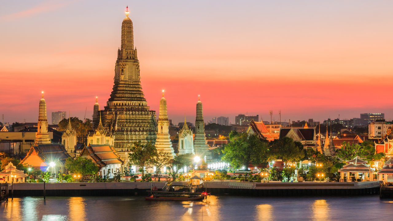 Bankok,Thailand. sunset