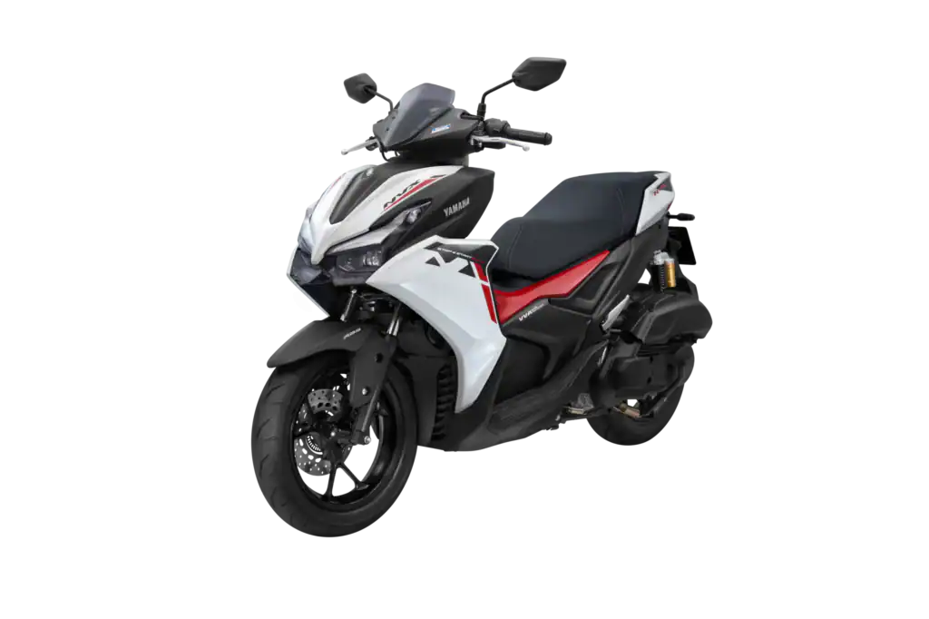 Xe Yamaha NVX 155 2025 phiên bản Tiêu chuẩn màu Trắng Đỏ
