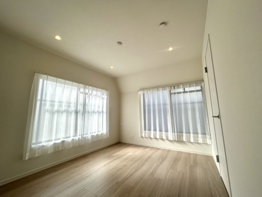 ２面採光・洋室