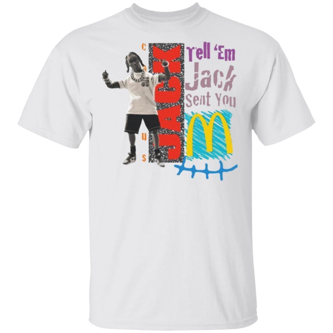 Travis Scott Drops Merch Jack Smile T-Shirt